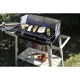 LIVOO Feel good moments - Barbecue charbon finition bois - Gris - Barbecue charbon finition bois-6