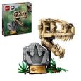 LEGO® 76964 Jurassic World Les Fossiles de Dinosaures : Le Crâne du T. Rex, Jouet de Dino, Déco pour la Chambre d'Enfant-0