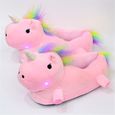 Chausson licorne femme