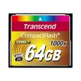 TRANSCEND Carte mémoire flash - 64 Go - 1000x-0