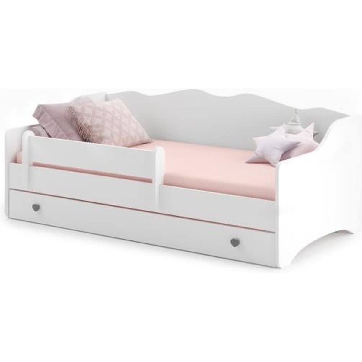 Needsleep Lit Complet Pour Enfant Avec Sommier A Lattes 140x70 Cm 160x70 Cm 140x70 Rose La Chambre De Bebe Youngunsofarizona Bebe Puericulture