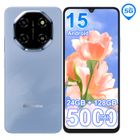 5G Smartphone BLACKVIEW SHARK 6 - 24Go (8+16) RAM + 128Go ROM - 5000mAh - 16MP - Android 15 - Bleu