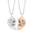 ORGANGONFAND Pendentif Collier Homme Balle Croix Chrétienne Prière Style Militaire Armée Acier Inoxydable Cadeau pour Homme et Garçon - Doré