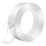 Ruban Double Face Extra Fort EMITEVER 25mm X 5m - Adhésif Acrylique Imperméable Noir