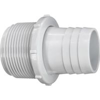 Embout cannelé pour raccord tuyau flottant - Hayward - Modèle 3396 - Blanc - Ø 38 mm