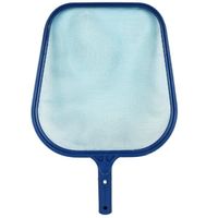 Tête d'épuisette de surface bleu pour piscine adaptable sur manche standard ou télescopique - Linxor