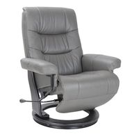 Fauteuil de Relaxation Design My New Design - Max - Cuir Anthracite