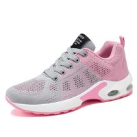 Baskets Femme - LEOCLOTHO - Chaussures de Sport pour Sneakers Fitness Gym athlétique - Rose