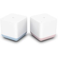 TCL - LinkHUB Mesh WiFi (2PacK) - (AC1200 Routeur, Repeteur Wi-FI, Mesh Wi-FI Intelligent, Double Bande 2,4 GHz/5 GHz jusqu'a