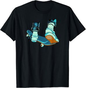 SKATEBOARD - LONGBOARD Skateboard Skateboarder Skateboarding Patineur T-Shirt.[Z1016]