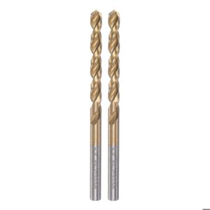2 Forets Diamantés 2,5 Mm HSS - Pour Verre, Pierre, Carrelage - Taille 25 Mm, Idéal Pour Perceuses à Main Et Colonne