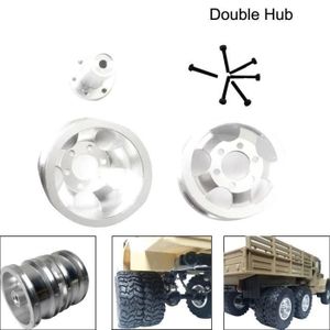 Roue En Alliage Chrome Capuchons Anti-poussière x Set 5 aluminium Hex de pneu pour CITROEN C