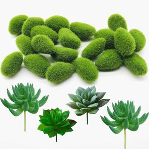 1x1m Mousse Artificielle Lichen Fausse Mousse Mat Herbe Turf Simulation  Plantes Vertes Pour Home Garden Patio Décoration