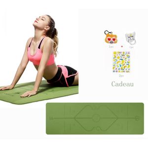 Acheter Tapis de yoga pliant 68 x 27 pouces 4 mm tapis de yoga en PVC super  fin pour plage parc voyage pique-nique Pilates