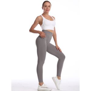 PANTALON DE SPORT Pantalon de sport,Femmes Fitness collant course Yoga pantalon taille haute Leggings sans couture pousser les jambes - GURY[A16295]