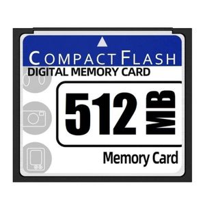 CARTE MÉMOIRE Carte MéMoire Compact Flash 512 Mo pour Appareil P