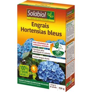 ENGRAIS SOLABIOL Engrais hortensias bleus - 750 g