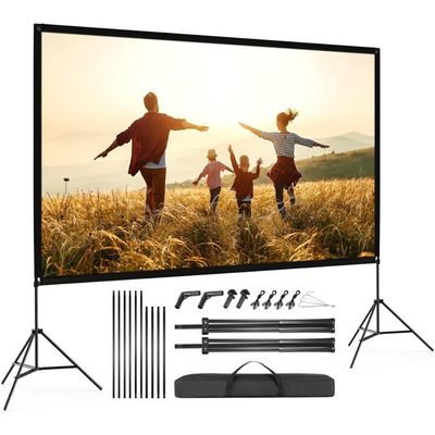Écran De Projection Sur Pieds 100-120 Pouces - Écran Pour Projecteur Écran De Projection Sur Pieds 100-120 Pouces - Écran Pour Projecteur