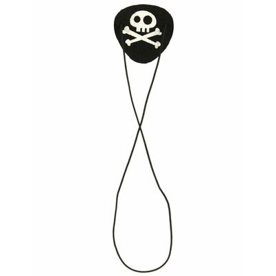 Lot De 2 Cache-œil Pirates – Motif Tête De Mort – Réglable Et Réutilisable – Costume Halloween, Déguisement