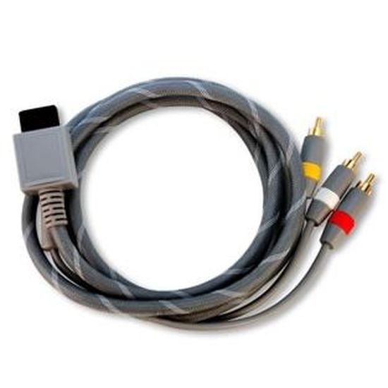 Câble Audio/Vidéo RGB Pour Nintendo Wii Et Wii U - Neuf Sous Blister - Compatible Console Wii