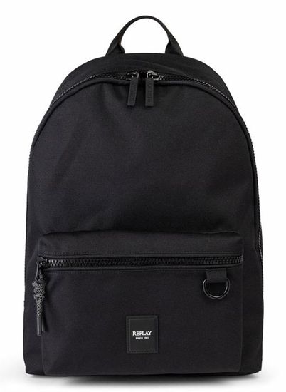 Sac à Dos REPLAY Noir – Femme – Neuf, En Polyuréthane, Pour Ordinateur
