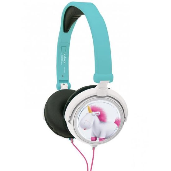 Casque Audio Enfant The Voice - Limité à 85 DB, Pliable, Ajustable - Rouge/Noir - Compatible Jack 3,5 Mm