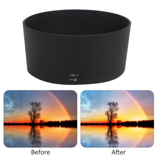 Pare-soleil Actina 25mm – Encliquetable, Pour Objectif Photo/vidéo