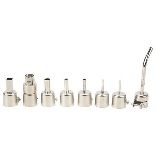 Kit 7 Buses 35 Mm Pour Pistolet à Air Chaud 1500-2000W – Acier Inoxydable Ultra Résistant