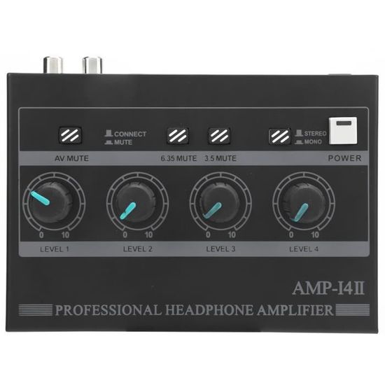 YGiTK Amplificateur de Casque HiFi Bass Amplificateur de Casque HiFi 16-600 Sortie Stéréo Audio 3.5mm Portable et Rechargeable pour MP3/ MP4/ Téléphones/Ordinateur YGiTK Amplificateur de Casque HiFi Bass Amplificateur de Casque HiFi 16-600 Sortie Stéréo Audio 3.5mm Portable et Rechargeable pour MP3/ MP4/ Téléphones/Ordinateur