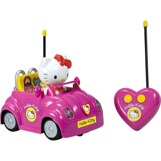 voiture radiocommandée rose