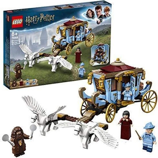 LEGO - Harry Potter - Le carrosse de Beauxbâtons : l'arrivée à Poudlard Jeu de Construction Fille et Garçon 8 Ans et Plus, 430