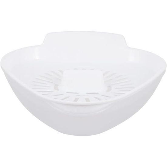 5 Housses Micro-ondes Tebery - 5 Tailles (11.5 à 23cm) - Lavables Lave-vaisselle - Blanc