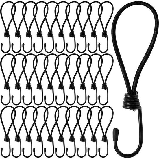 DRE-Pack de 4 Tendeur Elastique Réglables, Tendeurs Elastique avec DRE-Pack de 4 Tendeur Elastique Réglables, Tendeurs Elastique avec