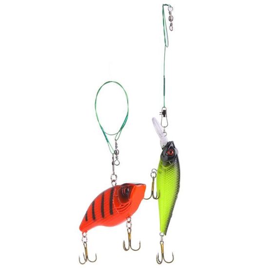 Leurres De Pêche Oscillants 6.3cm / 9.3g - Appât Manivelle Pour Truite, Brochet, Sandre - Eau Douce Et Salée