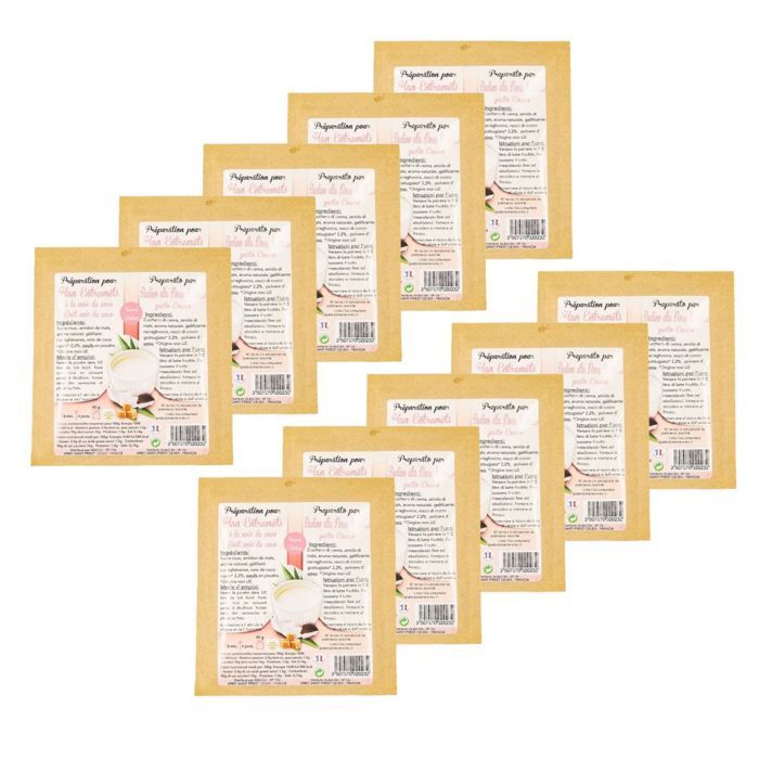 Préparation dessert Flan noix de coco naturel - 10 sachets x 45g