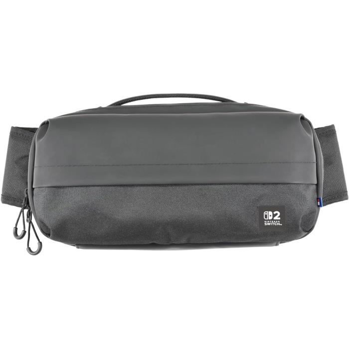 Sacoche de protection et transport - HORI - Nintendo Switch et Switch 2 - Rangement accessoires et jeux - Noir