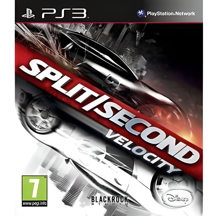 DISNEY CLASSIQUES - Jeu Playstation 3 Split Second - Velocity