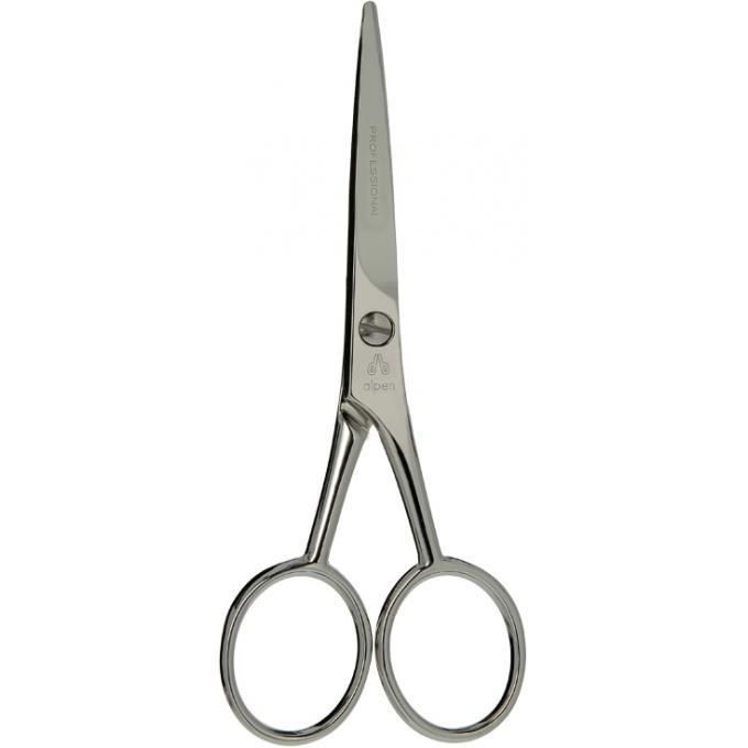 ciseaux ŕ barbe inox alpen