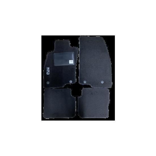 Kit 4 Tapis de sol Auto pour ALFA ROMEO MITO depuis 2008, sigle MITO, avec CLIPS, Neuf.