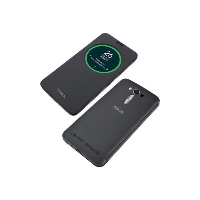 View flip cover noir pour ZenFone 2 .