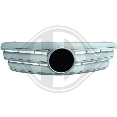 1671340 , Grille de calandre chrome - argent Sport Look pour MERCEDES C180-320 de type W203 de 2000 a 2007.