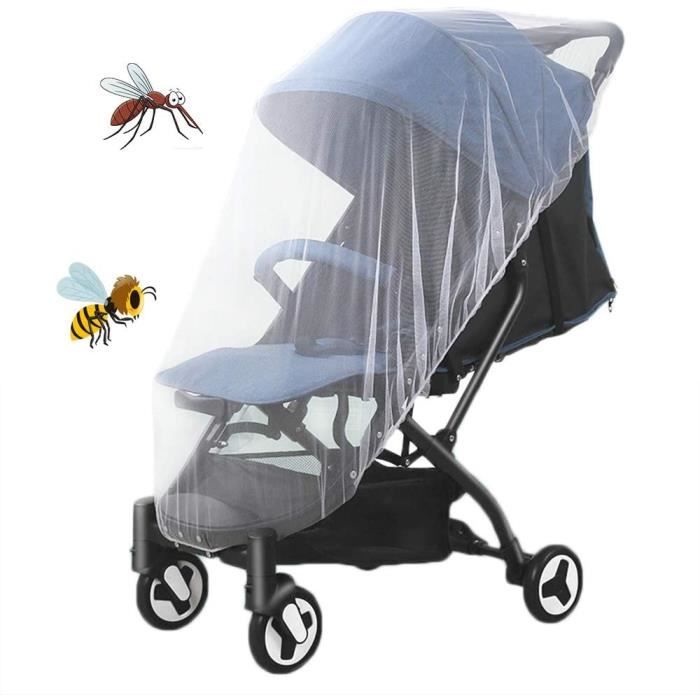 moustiquaire poussette universelle filet anti-moustique pour siège auto lit parapluie protection contre insectes moustique pour bébé
