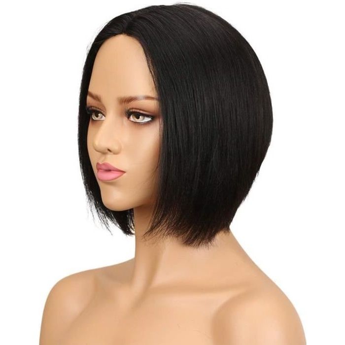 BLISSHAIR 360 Full Lace Wig bonnet pour perruques Bresilienne Cheveux 130% Bob Wig Naturel 8-