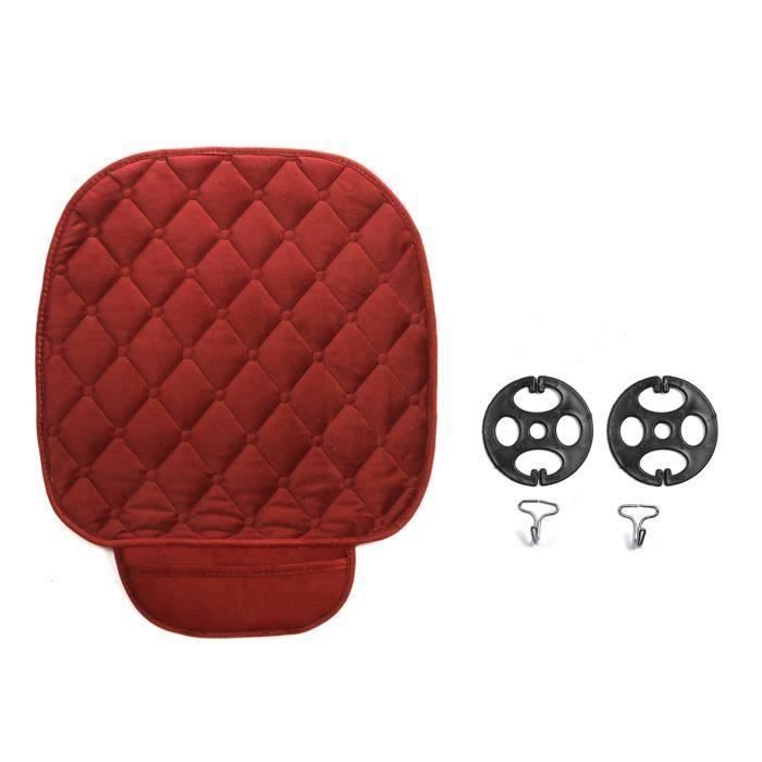 Coussin de siège de voiture avant Automne Hiver Chaud 51 X 62cm ROUGE Meg42912