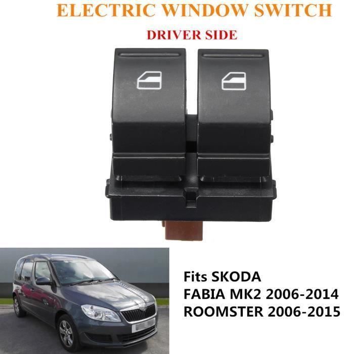 Interrupteur Commande Bouton Lève Vitre Électrique Pour SKODA FABIA MK2 ROOMSTER At49124