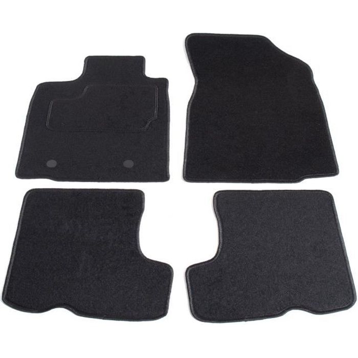 Tapis Dacia Sandero 1 2008-2012 - set de 4 (2 avant et 2 arrière)
