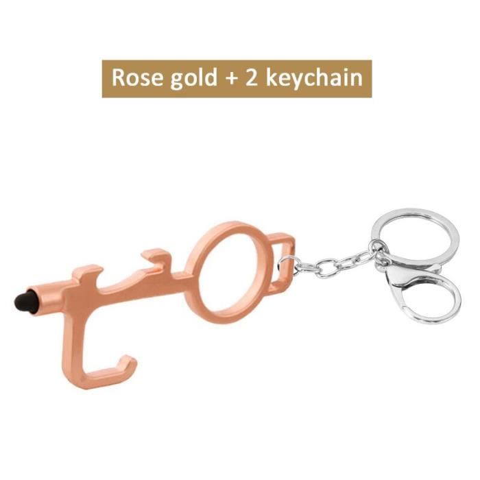 Tire-Bouchon,2020 ouvreur de porte sans contact crochet hygiénique portes ouvertes sans toucher boutons hygiéniques écran - Type 12