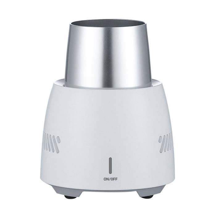 Rafraichisseur vin,Boisson rapide refroidisseur tasse électrique bière bouteille peut eau Soda boissons - Type White EU Plug #B