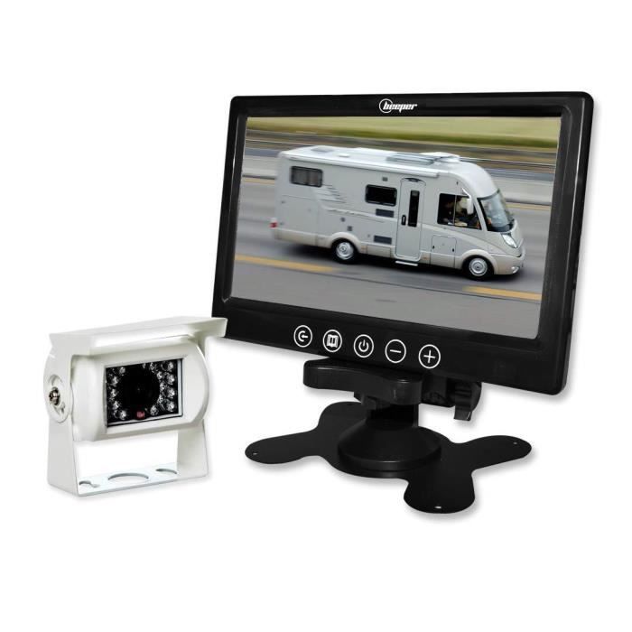 Caméra de recul Camping-Car 7 Pouces caméra Blanche RWEC79X BEEPER