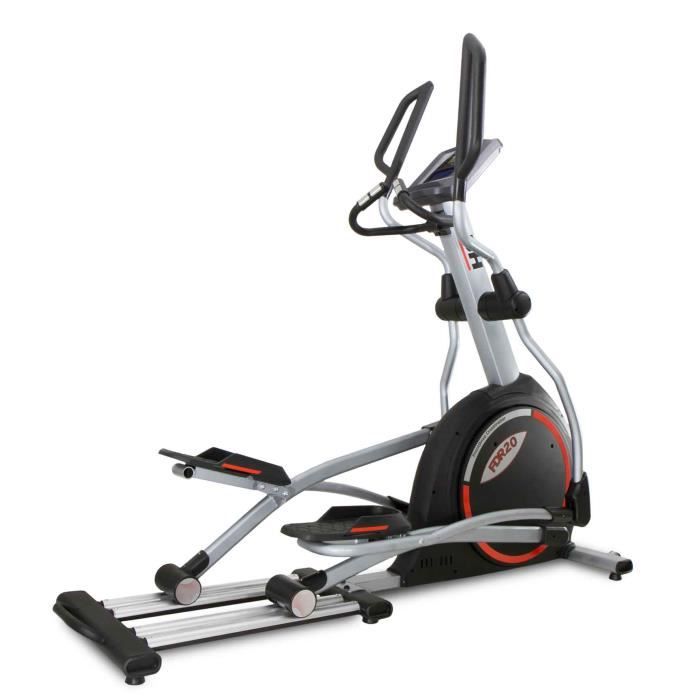 BH Fitness Vélo elliptique FDR20 G869 - Systéme inertiel de 35 Kg - Foulée de 50 cm - 18 programmes - 24 niveaux